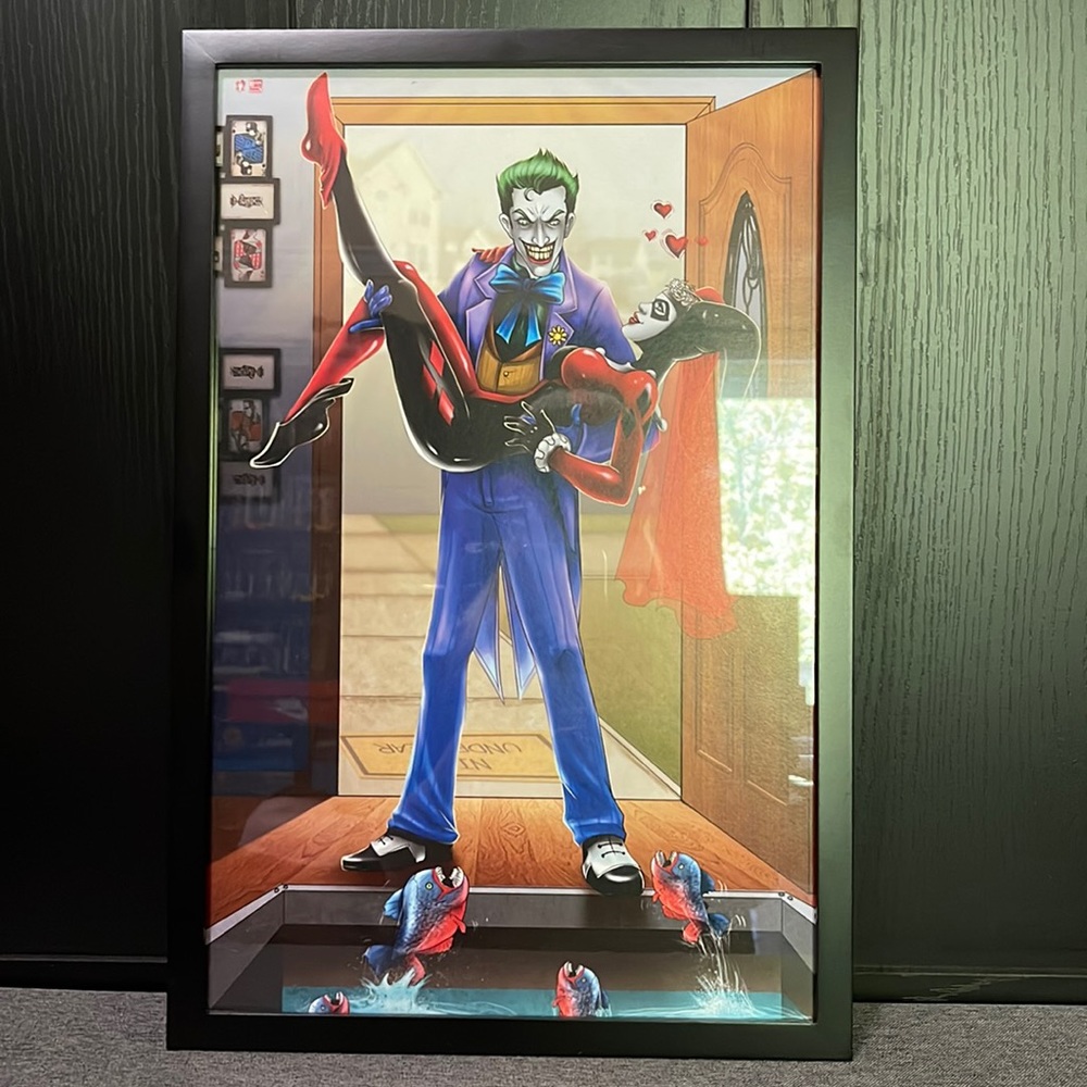 Joker & Harley Quinn Poster-Sold